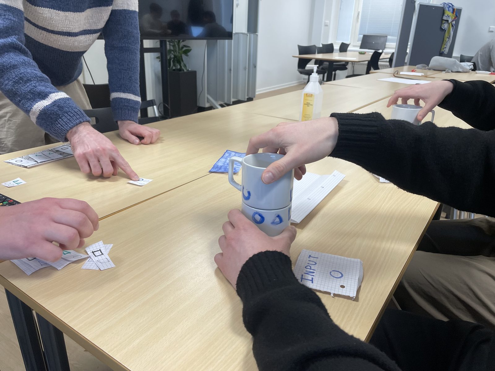 Paper prototype playtest