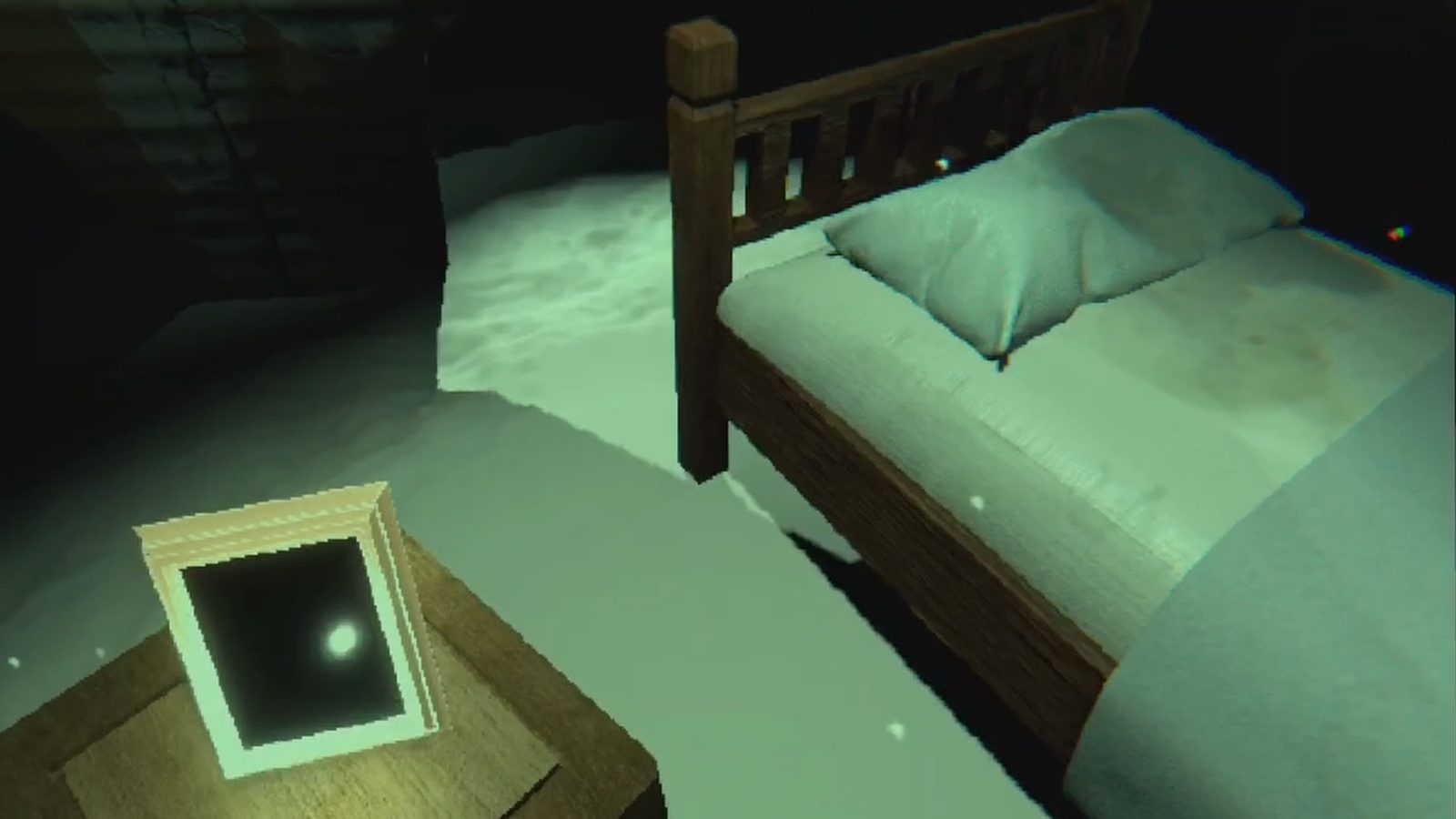 Bedroom scene in VR
